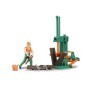 Bruder set forestier cu muncitor si accesorii